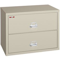 Fireking Ul 1 Hour Lateral File 2 Drawers 27 3 4 H X 44 1 2 W X