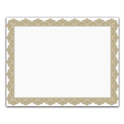 Geographics Blank Award Parchment Certificates Blank Certificate 11x8 ...