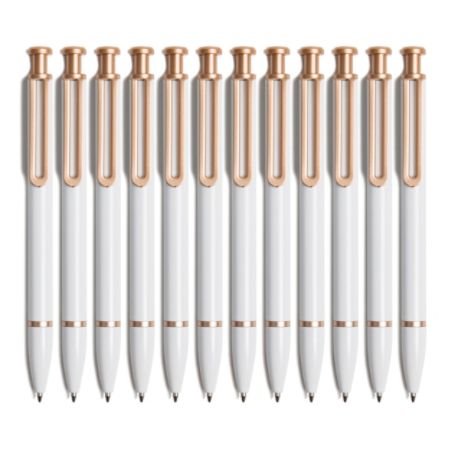 U Brands Monterey Pens 1 0 Rose Gold 12 Pk Office Depot