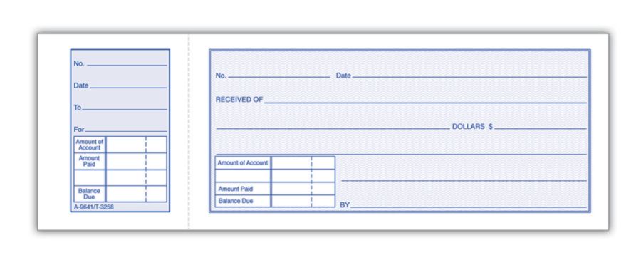 Custom Sales Receipt Books Custom Printed Receipts