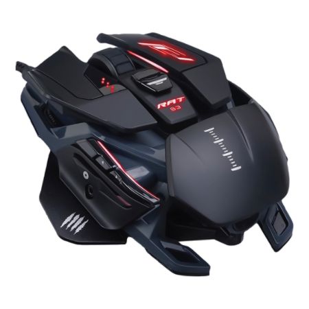 Verbatim Mad Catz The Authentic R A T 4 Optical Gaming Mouse Item 3971307