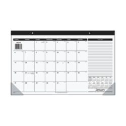 AT A GLANCE Compact Desk Pad Calendar 17 34 x 10 78 30percent Recycled