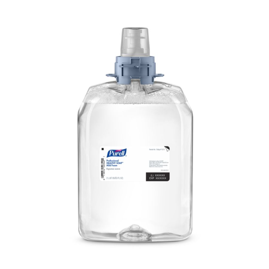 PURELL&reg;, GOJ521302, FMX-20 Professional HEALTHY SOAP Mild Foam, 2 / Carton, Clear, 67.6 fl oz (2 L)