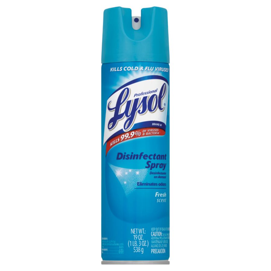 Lysol Professional Disinfectant Spray Fresh Scent 19 Oz. Case Of 12 by ...