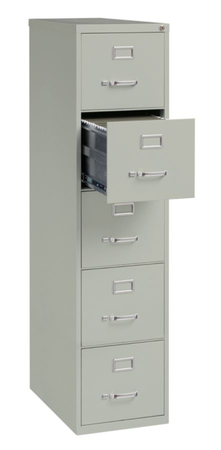Workpro 26 1 2 D 5 Drawer Letter Size Metal Vertical File Cabinet