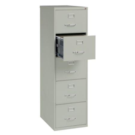 WorkPro 26 12 D 5 Drawer Legal Size Metal Vertical File ...
