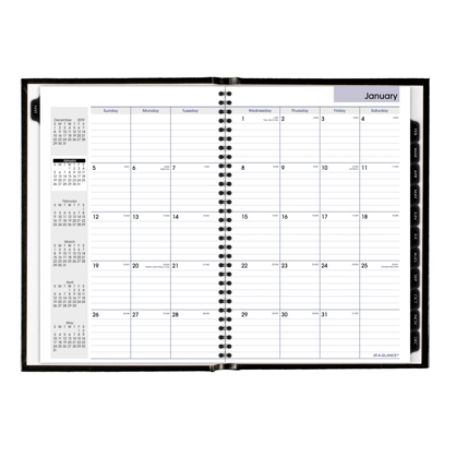 glance month planner monthly dayminder december hard january 2021