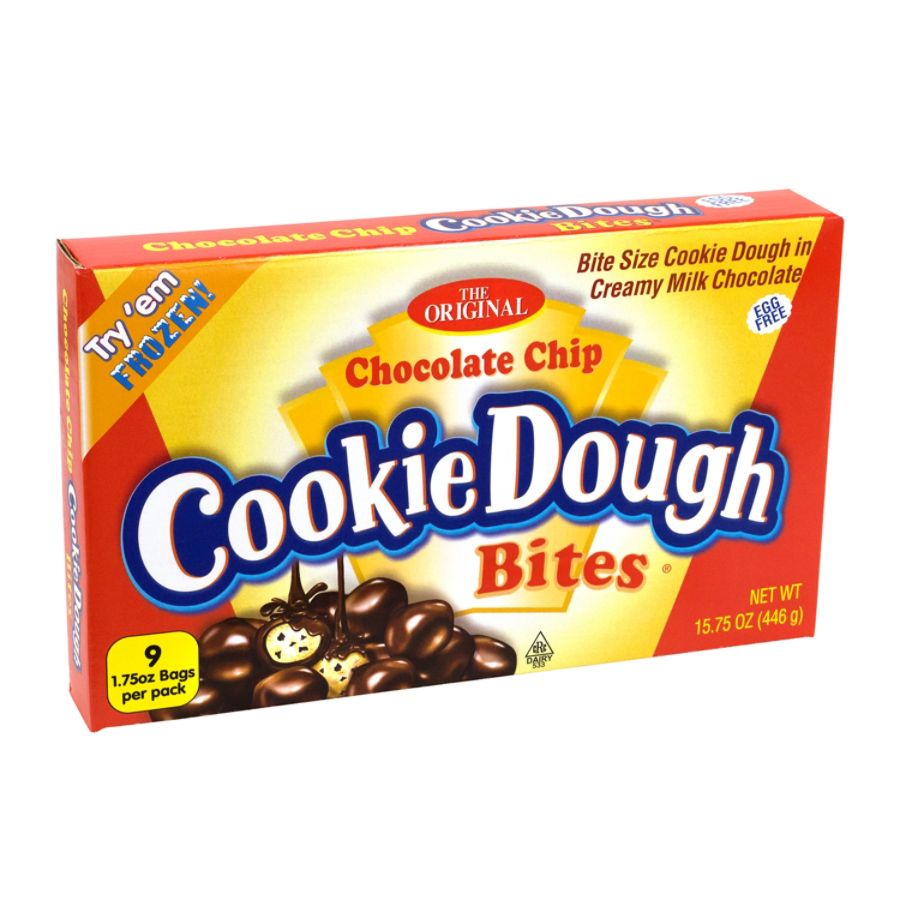 UPC 655956002235 product image for Taste Of Nature Ginormous Chocolate Chip Cookie Dough Bites, 1.75 Oz, Pack Of 9  | upcitemdb.com