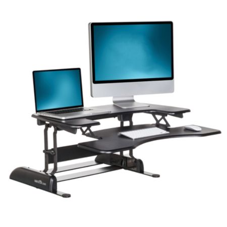 Varidesk Proplus Manual Standing Desk Converter 36 W Black