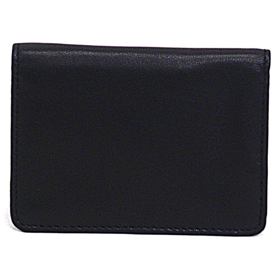 Samsonite Leather Business Card Holder 4 116 x 3 x 12 Black - Office Depot