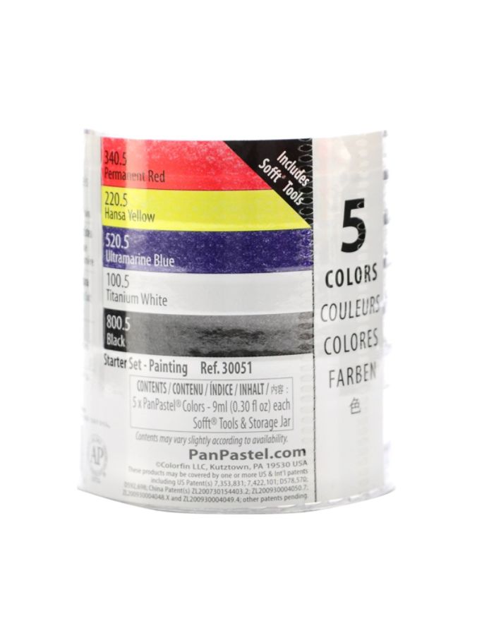 5ct Painting Starter Set - PanPastel