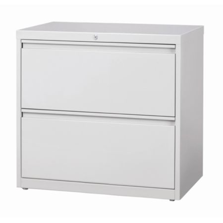 WorkPro 30 W 2 Drawer Metal Lateral File Cabinet Light ...