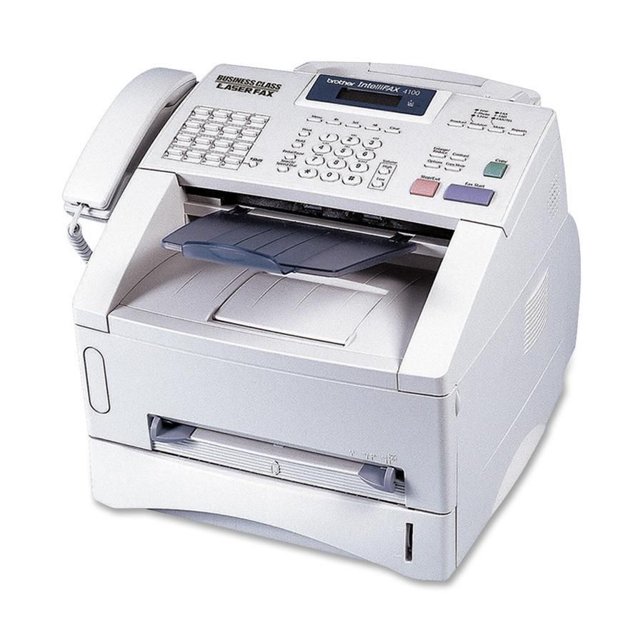 Brother IntelliFAX 4100e Business Class Laser Fax by Office Depot ...