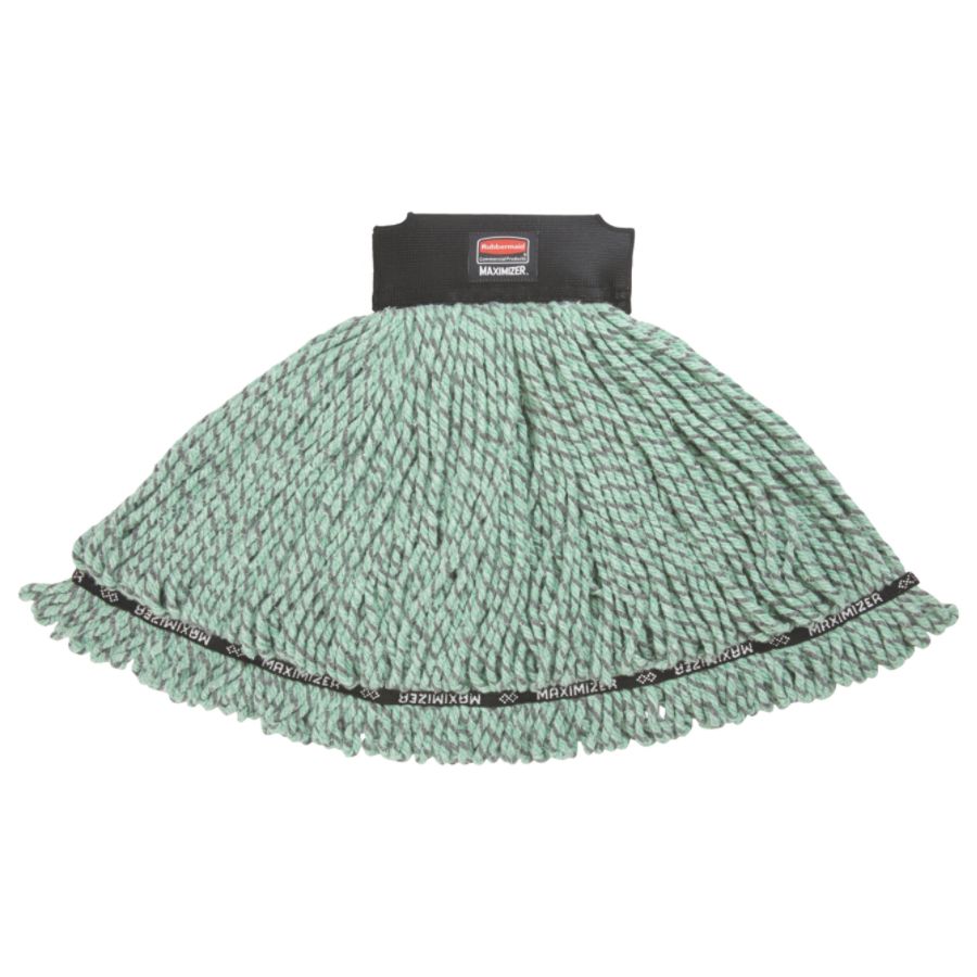 Rubbermaid 1924815 Maximizer Green Microfiber Medium Wet Mop