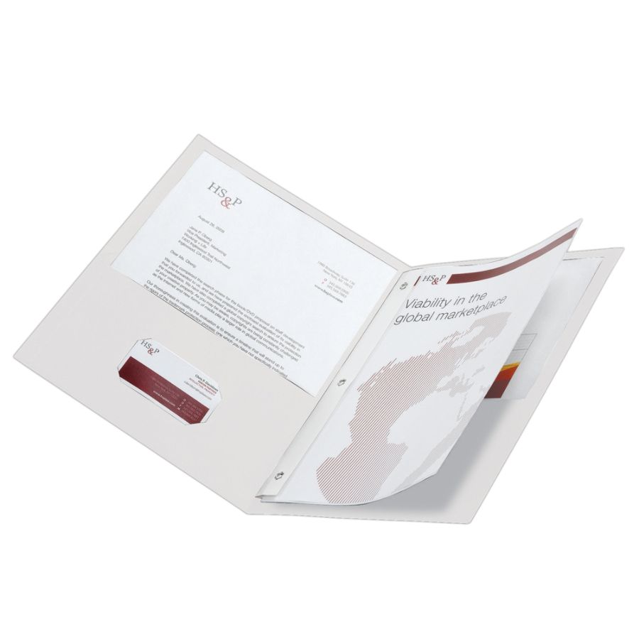 UPC 735854968472 product image for Office Depot� Brand 2-Pocket Textured Paper Folders With Prongs, White, Pack Of  | upcitemdb.com