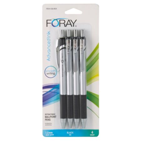 Foray advanced ink ballpoint pens clearance