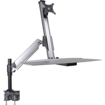 DoubleSight Displays DS ERGO 100 Ergonomic SitStand Monitor Arm and ...