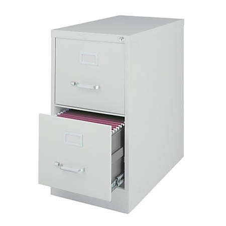 Workpro 2 Drawer File Letter Size Gray Office Depot