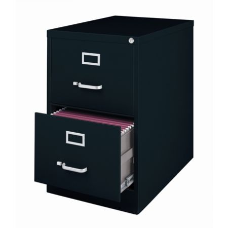 Workpro File 2 Drawer Legal Size Black Office Depot