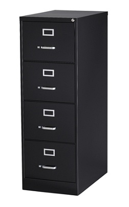 Workpro File 4 Drawer Legal Size Black Office Depot