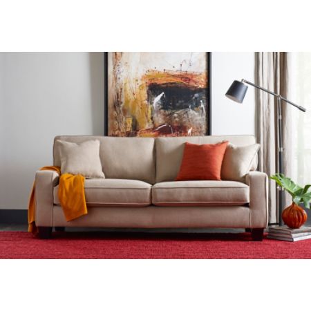Serta Deep Seating Palisades Sofa 73 Sandespresso Office Depot