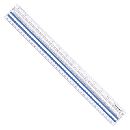 office depot brand magnifying ruler 15 clear by office depot officemax