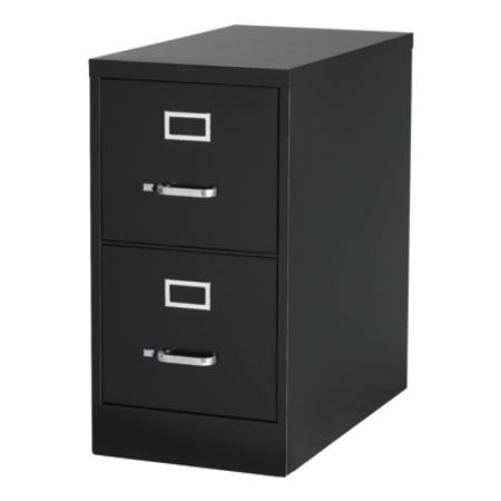 WorkPro 25 D 2 Drawer Metal Vertical File Cabinet Black ...