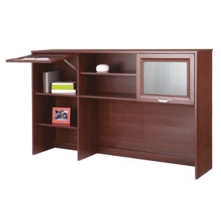 Realspace Magellan 58 W Hutch Cherry Office Depot