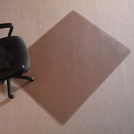 Realspace Chair Mat Rectangular 46 W x 60 D Clear - Office Depot