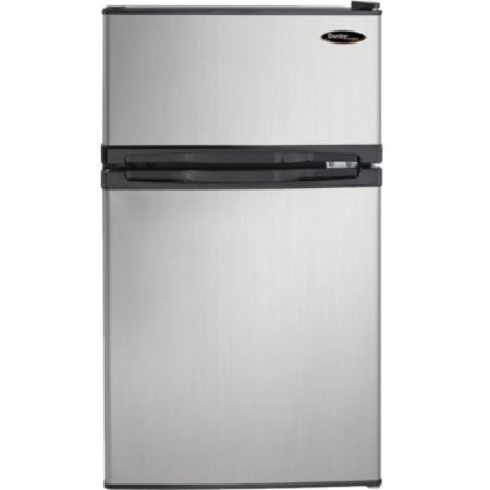 Danby Designer Dual Door Compact Fridge With Freezer 3 10 Ft Reversible 2 23 Ft Net Refrigerator Capacity 0 87 Ft Net Freezer Capacity