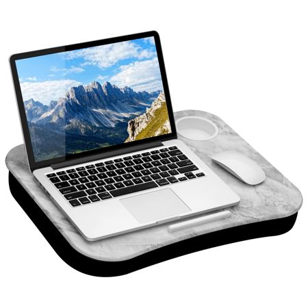 Lapgear Lap Desk With Cup Holder Marble Office Depot