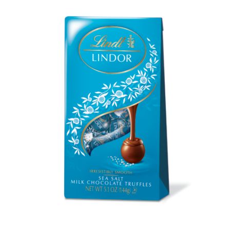 Lindt Lindor Truffles Sea Salt 6 Truffles Per Bag Pack Of 12 Bags by ...