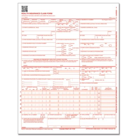 health form 1500 CMS ComplyRight Form Insurance 1500 0212 Claim Health