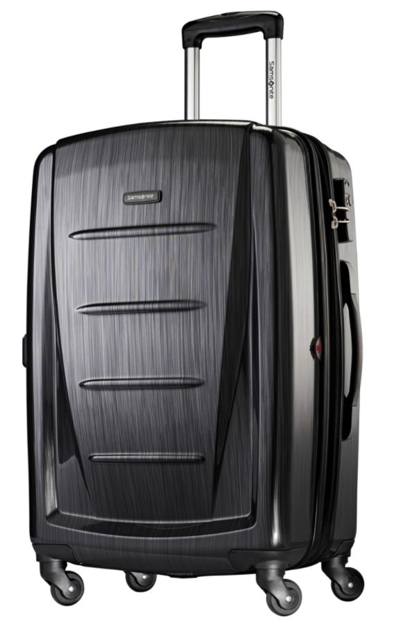 Samsonite(R) Winfield 2 Polycarbonate Rolling Spinner, 28in.H x 19in.W x 12in.D, Brushed Anthracite