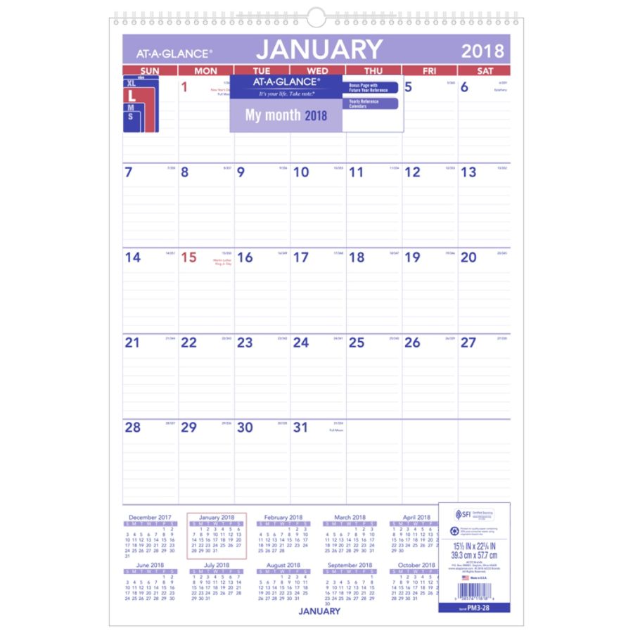 Calendars: Monthly & Yearly at Office Depot OfficeMax
