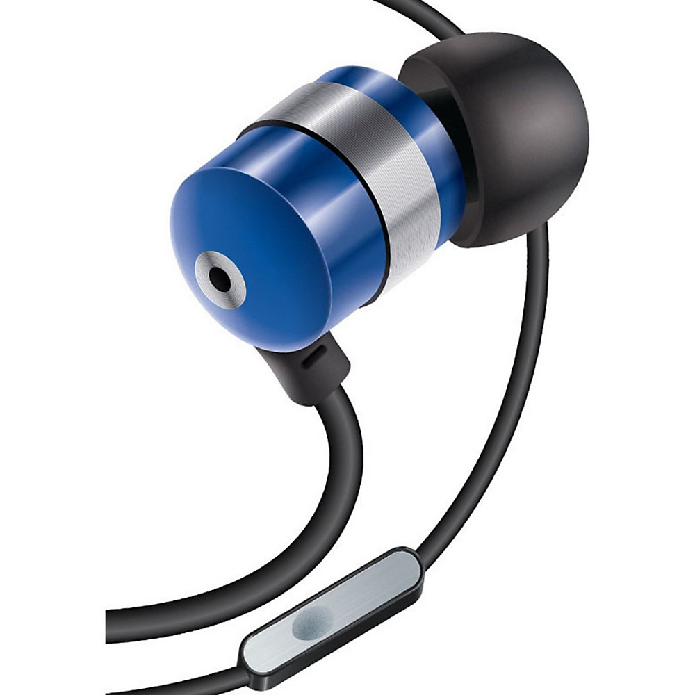 Equipped with SonusMAX Technology, the power GOgroove AudiOHM HF earphones deliver clear highs and deep base. The headphones also boast a hands-free microphone and come in blue for a stylish look. Features a gold-plated connector that provides optimal connectivity for home stereo equipments. In-ear earphones for comfortable listening. Hear music from your favorite musicians with these earbuds. Listen to distinct sounds from both the speakers in stereo sound mode. Listen to deep lows and euphoric highs with a frequency range of sound from 20 Hz to 20 kHz. Mini-phone (3.5mm) connector provides versatile and secure connectivity. Select music and videos on your portable devices and answer your phone calls with the in-line microphone.