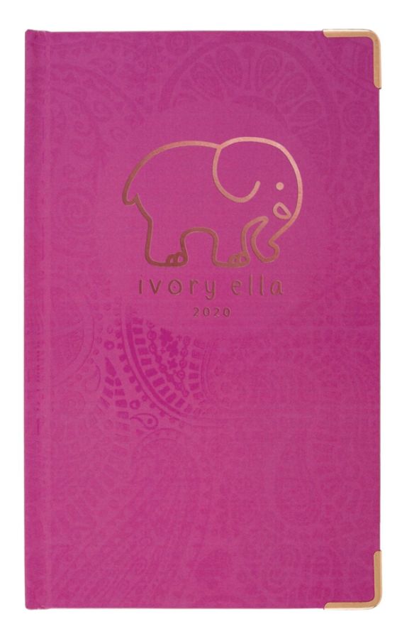 Cambridge Ivory Ella Paisley Planner 2020 - Office Depot