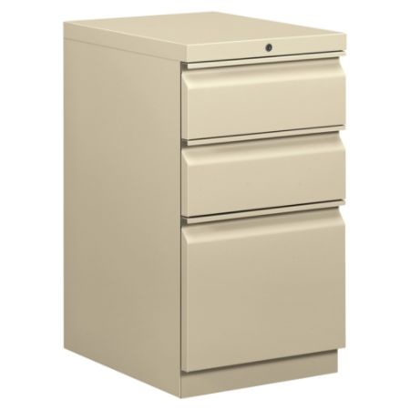 Basyx By Hon Mobile Pedestal Vertical Filing Cabinet 3 Drawers 28