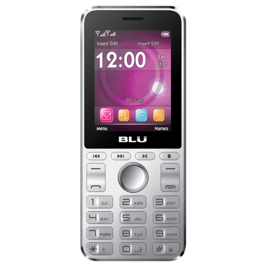 UPC 848958032724 product image for BLU Tank 4 T510 Cell Phone, Silver, PBN201344 | upcitemdb.com