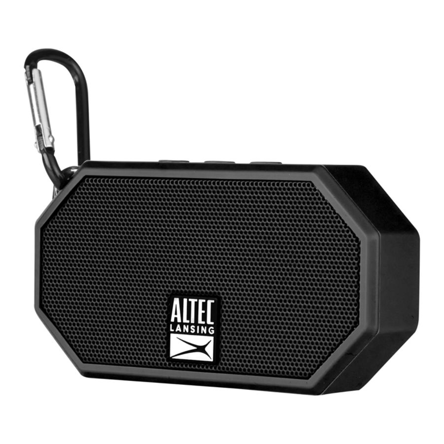 Altec Lansing Bluetooth Speaker Mini H2o 3 238h X 135w X 43d Black Imw258 Blk Item 506231