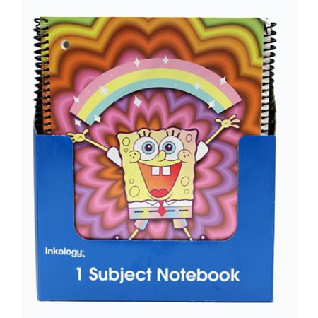Inkology Spongebob Notebooks 12pk Office Depot