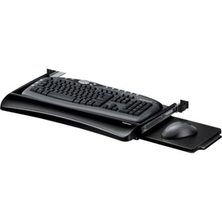 Fellowes Office Suites Underdesk Keyboard Tray Blacksilver