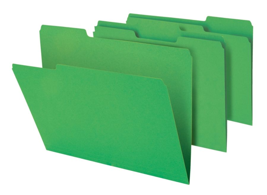 Office Depot Brand Heavy Duty File Folders 34 Expansion Letter Size ...