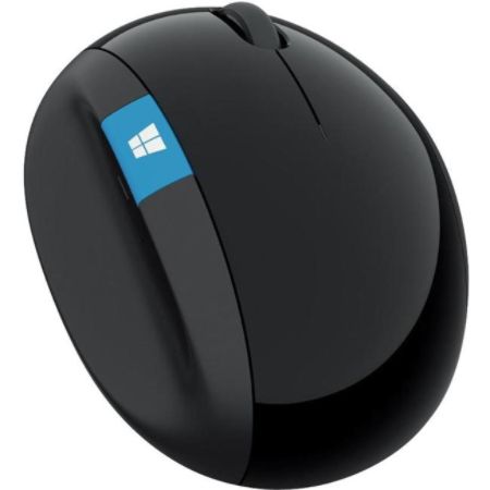 Microsoft Sculpt Ergonomic Mouse Black - Office Depot