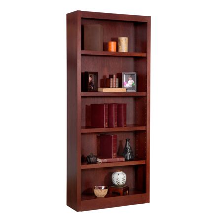 Concepts In Wood Bookcase 5 Shelves Cherry by Office Depot 