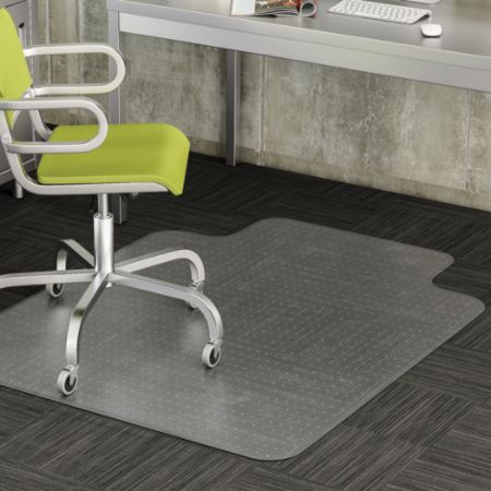 Deflecto Duramat Chair Mat For Low Pile Carpet Standard Lip 36 W X