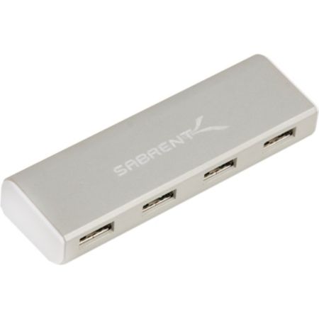 Sabrent 4-port aluminum usb hub for macbook pro