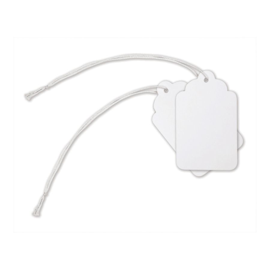 Office Depot Brand Merchandise Tags Size 8 1.69 x 2.75 White Pack Of ...