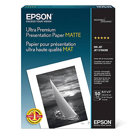 Archival paper for photos