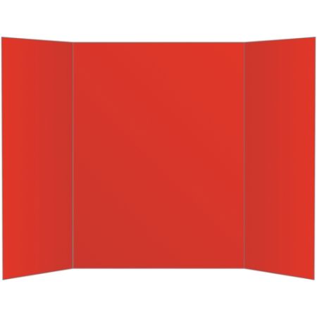 Office Depot Brand 80percent Recycled Tri Fold Corrugate Display